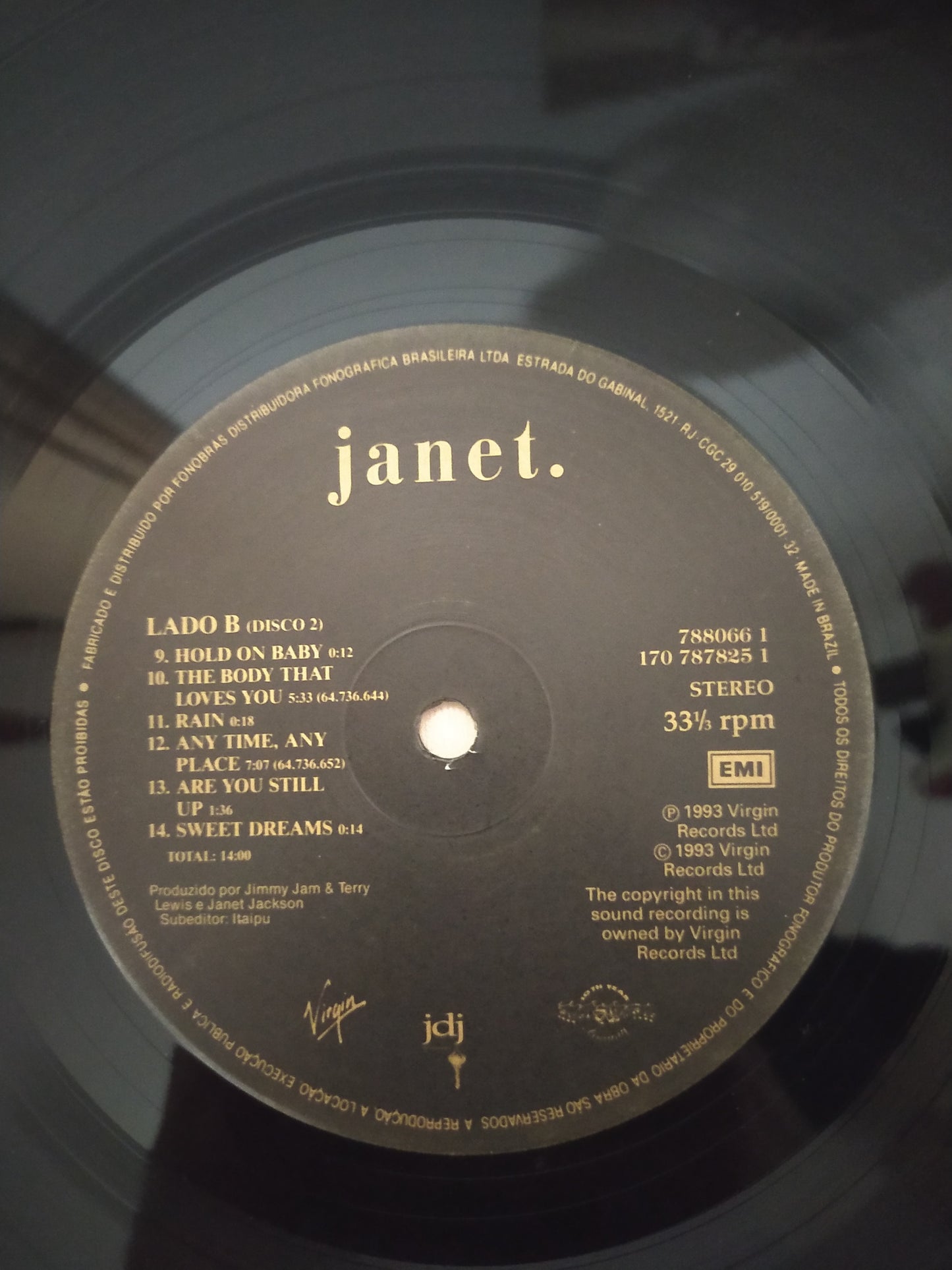 Lp Vinil Janet