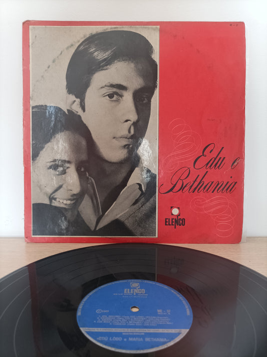 Lp Vinil Edu e Bethânia