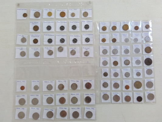 Coleção De Moedas Antigas