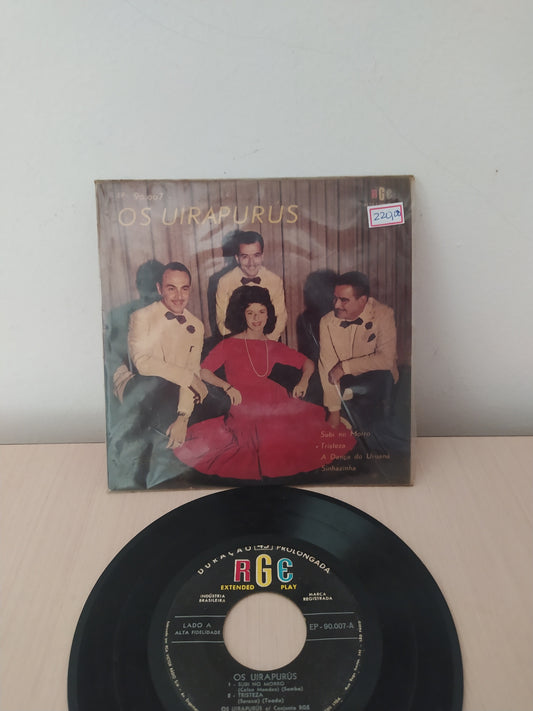 Lp Vinil Compacto Os Uirapurus Subi No Morro