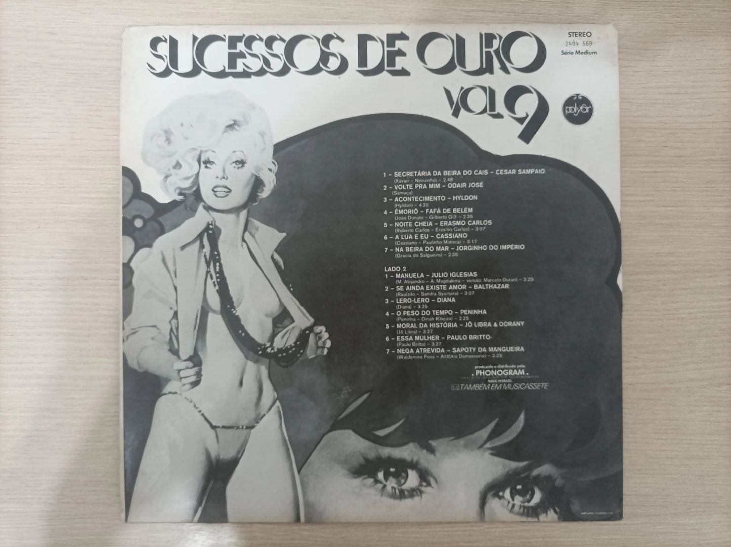 Lp Vinil Sucessos De Ouro Vol. 9