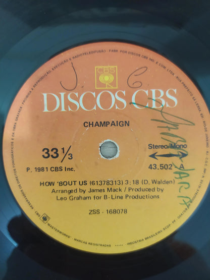 Vinil Compacto Champaign How'bout Us