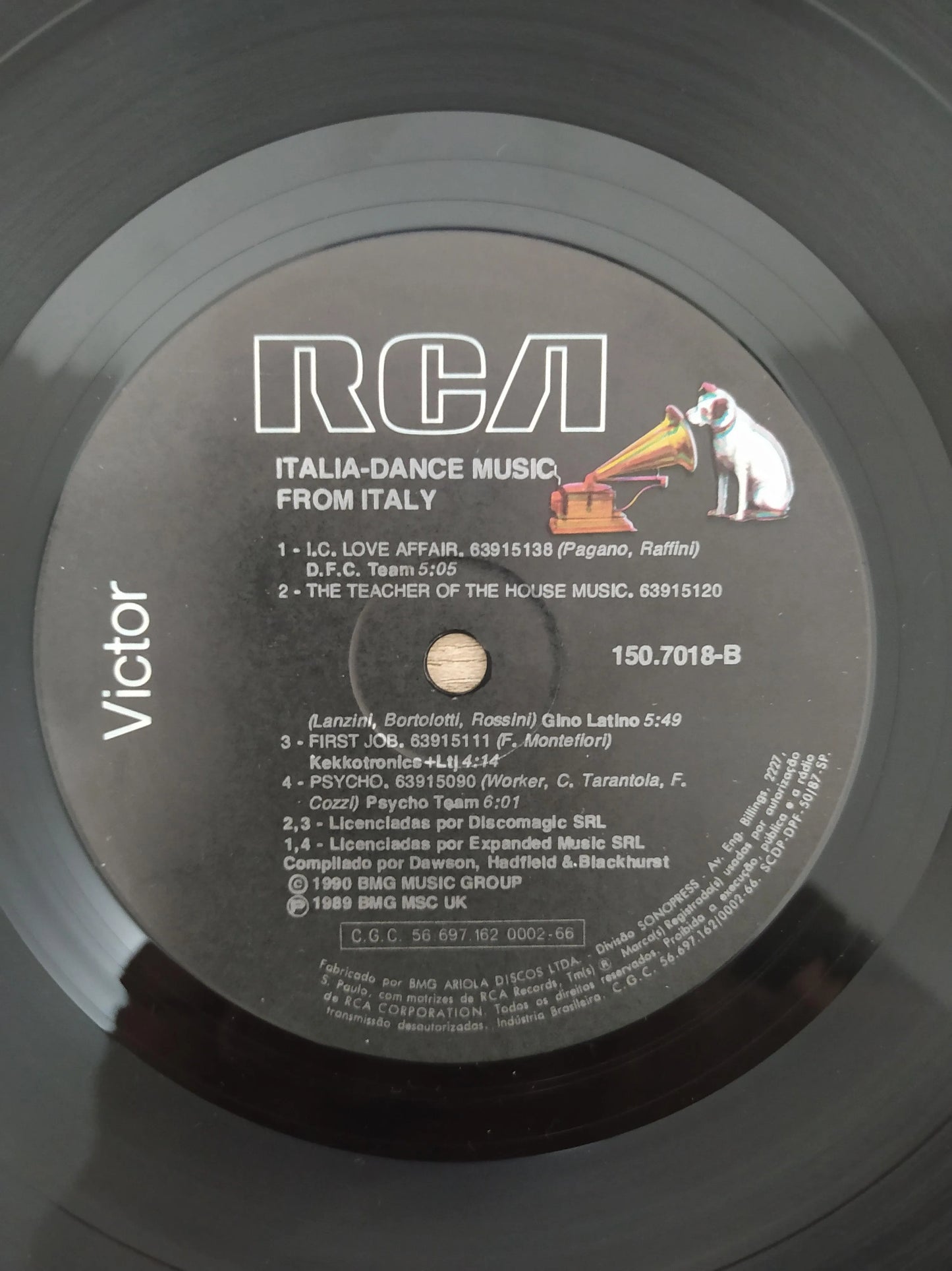 Lp Vinil Italia Dance Music From Italy