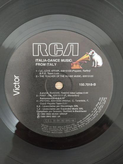 Lp Vinil Italia Dance Music From Italy