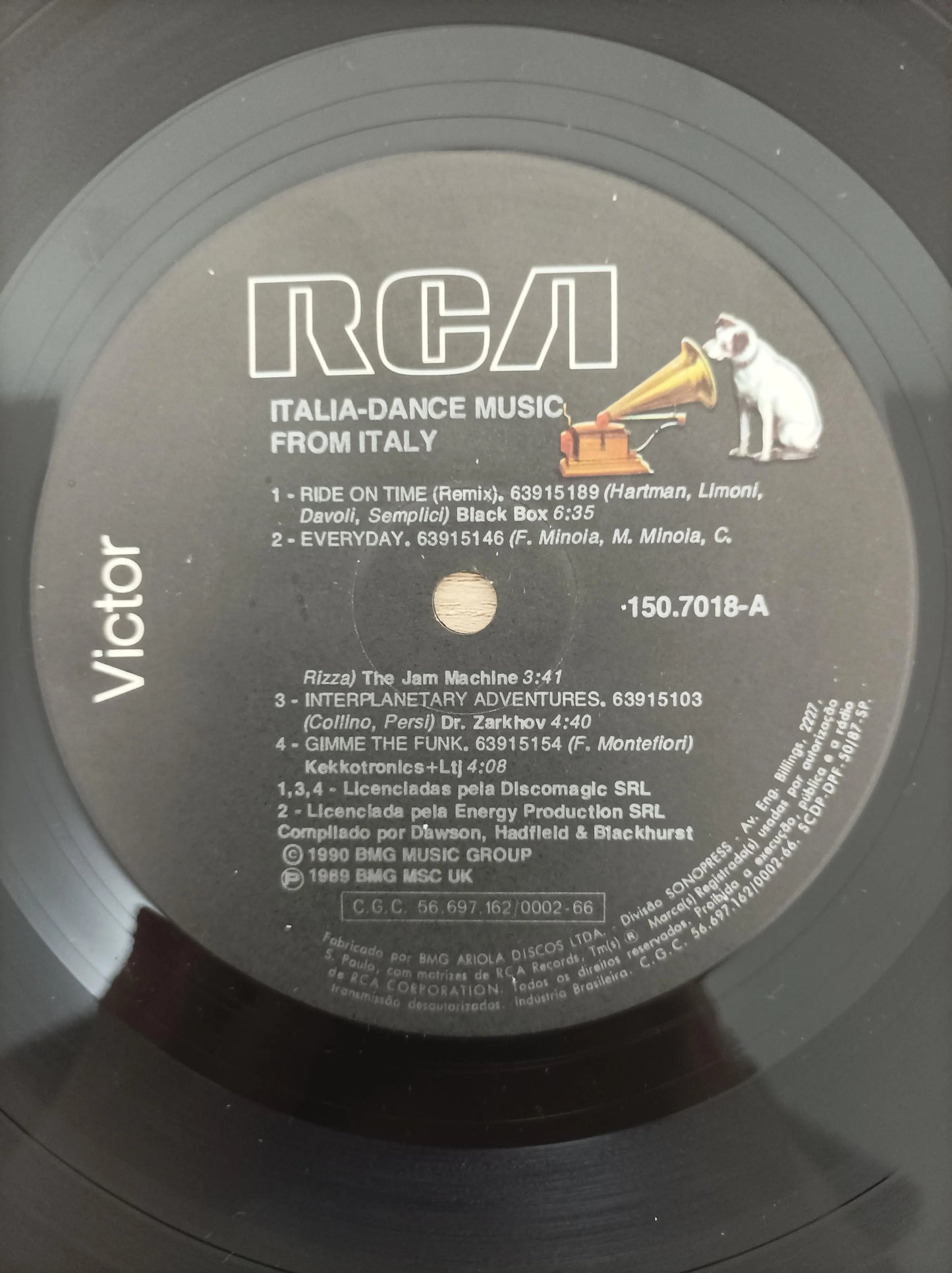 Disco Vinil Italia Dance Music from Italy A