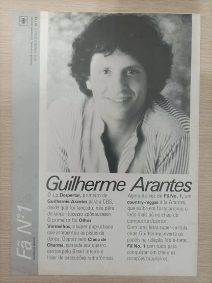 Lp Vinil Guilherme Arantes Despertar Com Encarte