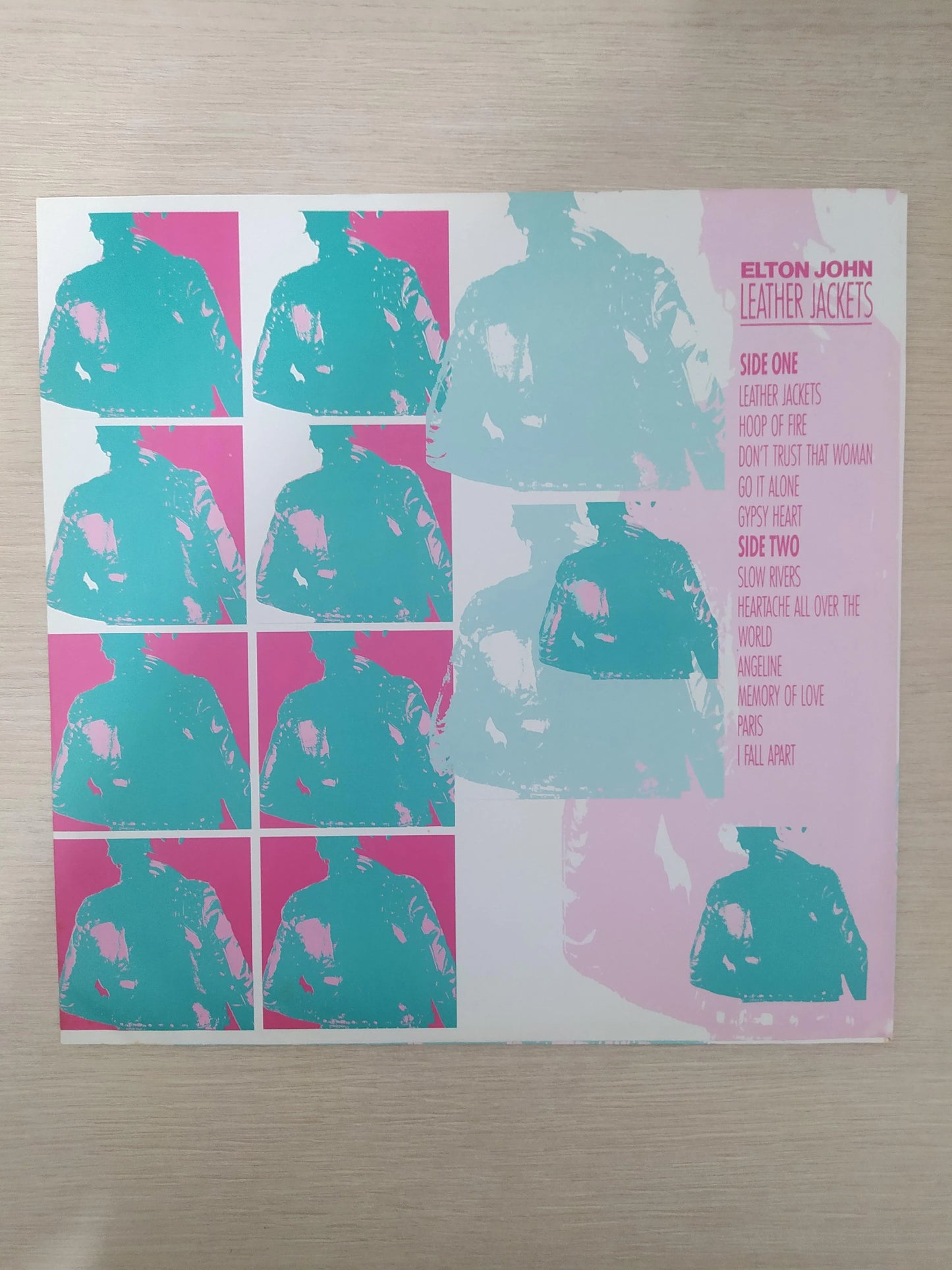 Lp Vinil Elton John Leather Jackets Com Encarte