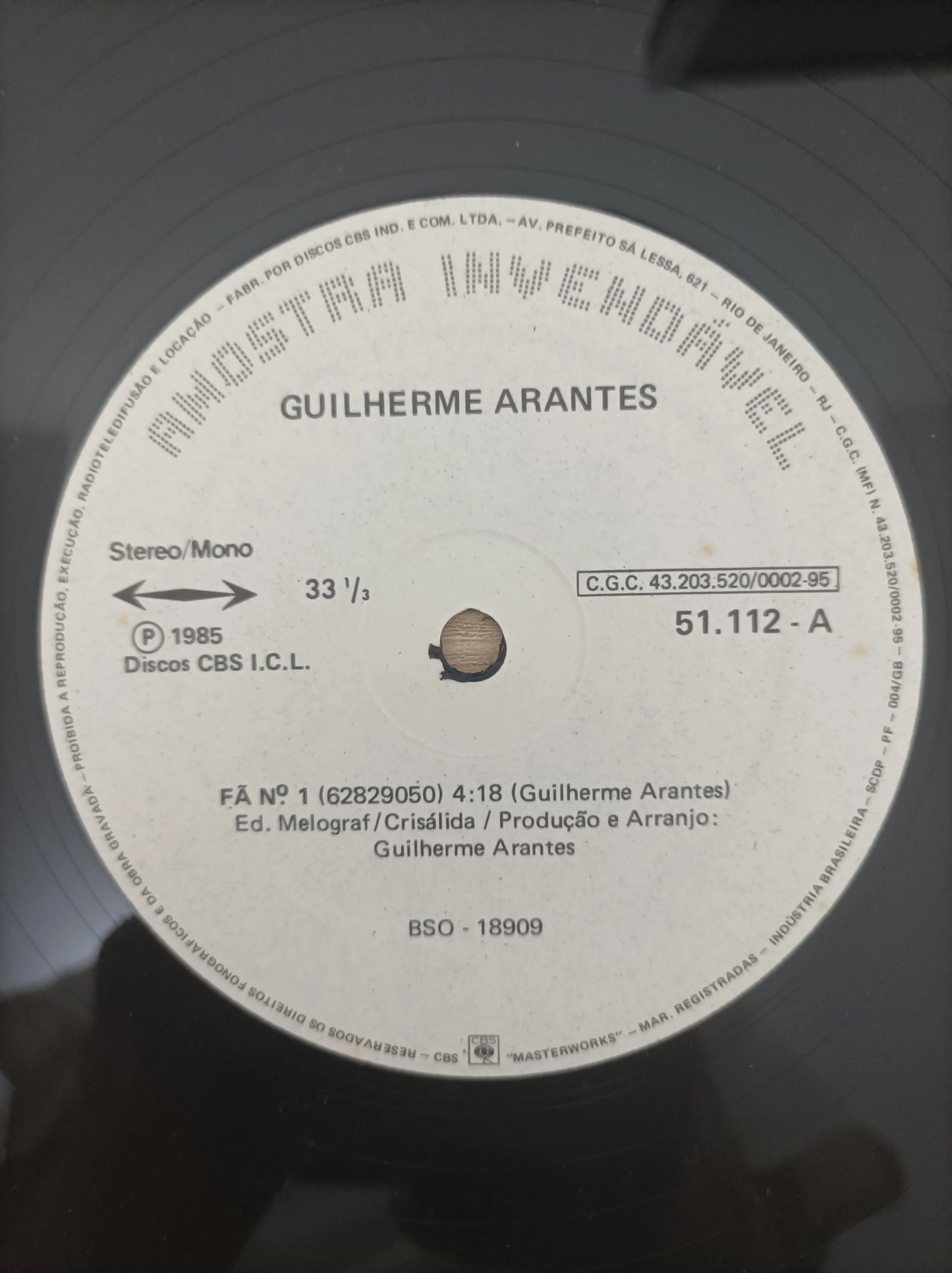 Lp Vinil Guilherme Arantes Despertar Com Encarte