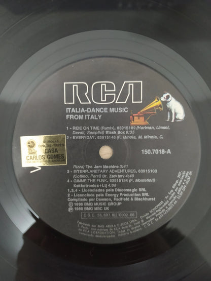 Lp Vinil Italia Dance Music From Italy