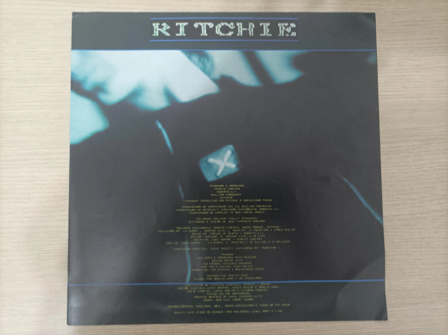 Lp Vinil Ritchie Loucura & Mágica Com Encarte