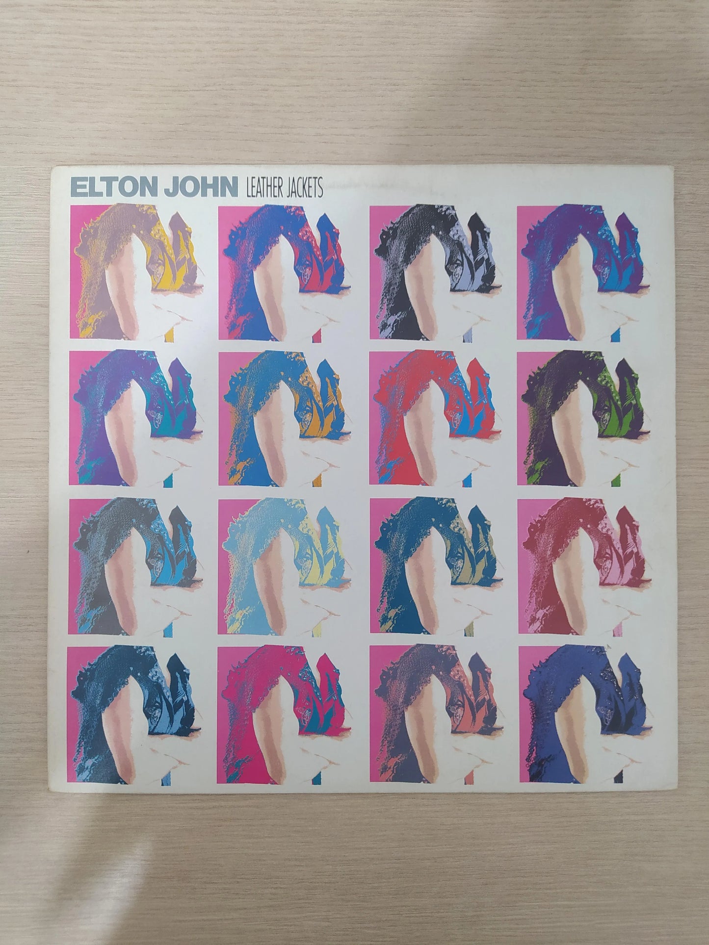 Lp Vinil Elton John Leather Jackets Com Encarte