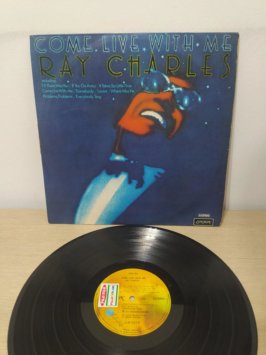 Lp Vinil Ray Charles Come Live With Me Leia