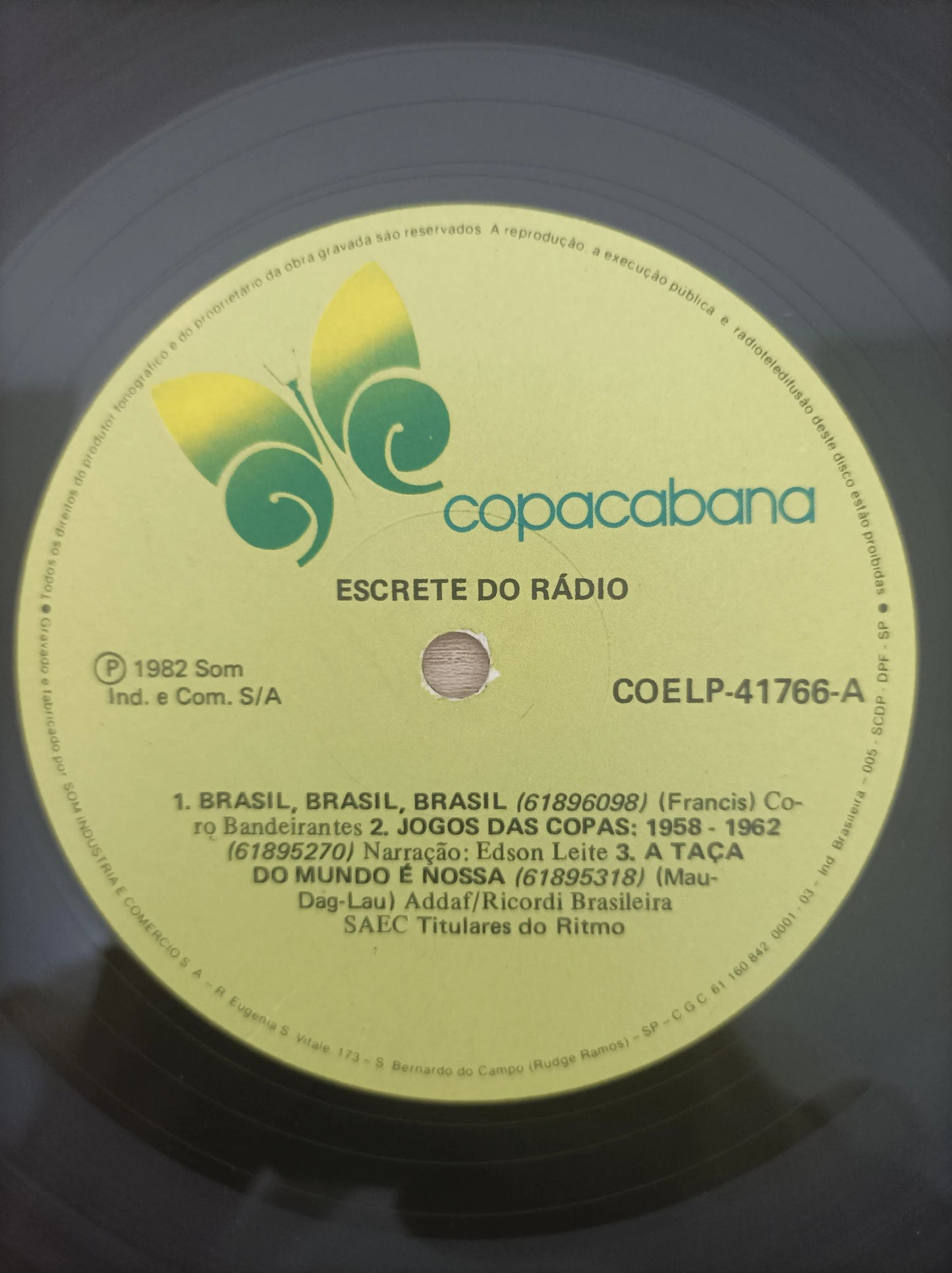 Lp Vinil Escrete Do Rádio