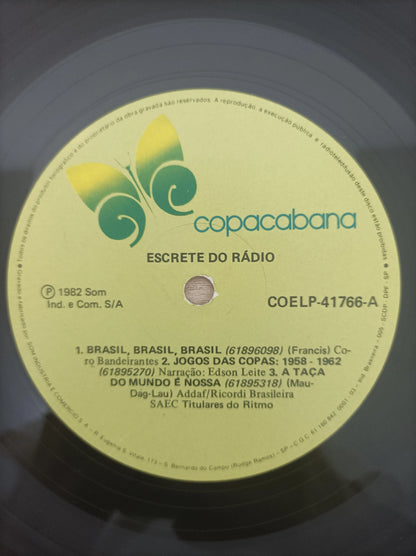 Lp Vinil Escrete Do Rádio