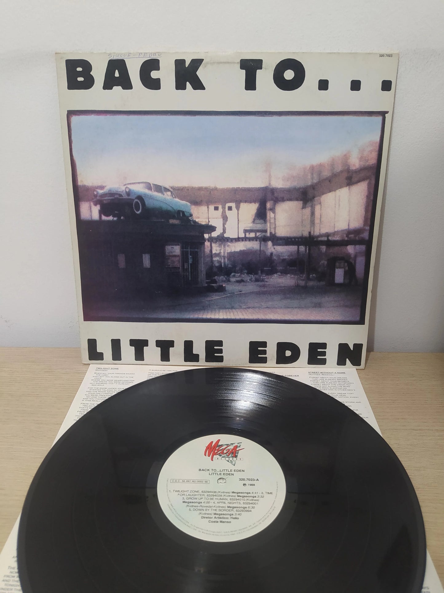 Lp Vinil Little Eden Back To ...Little Eden Com Encarte