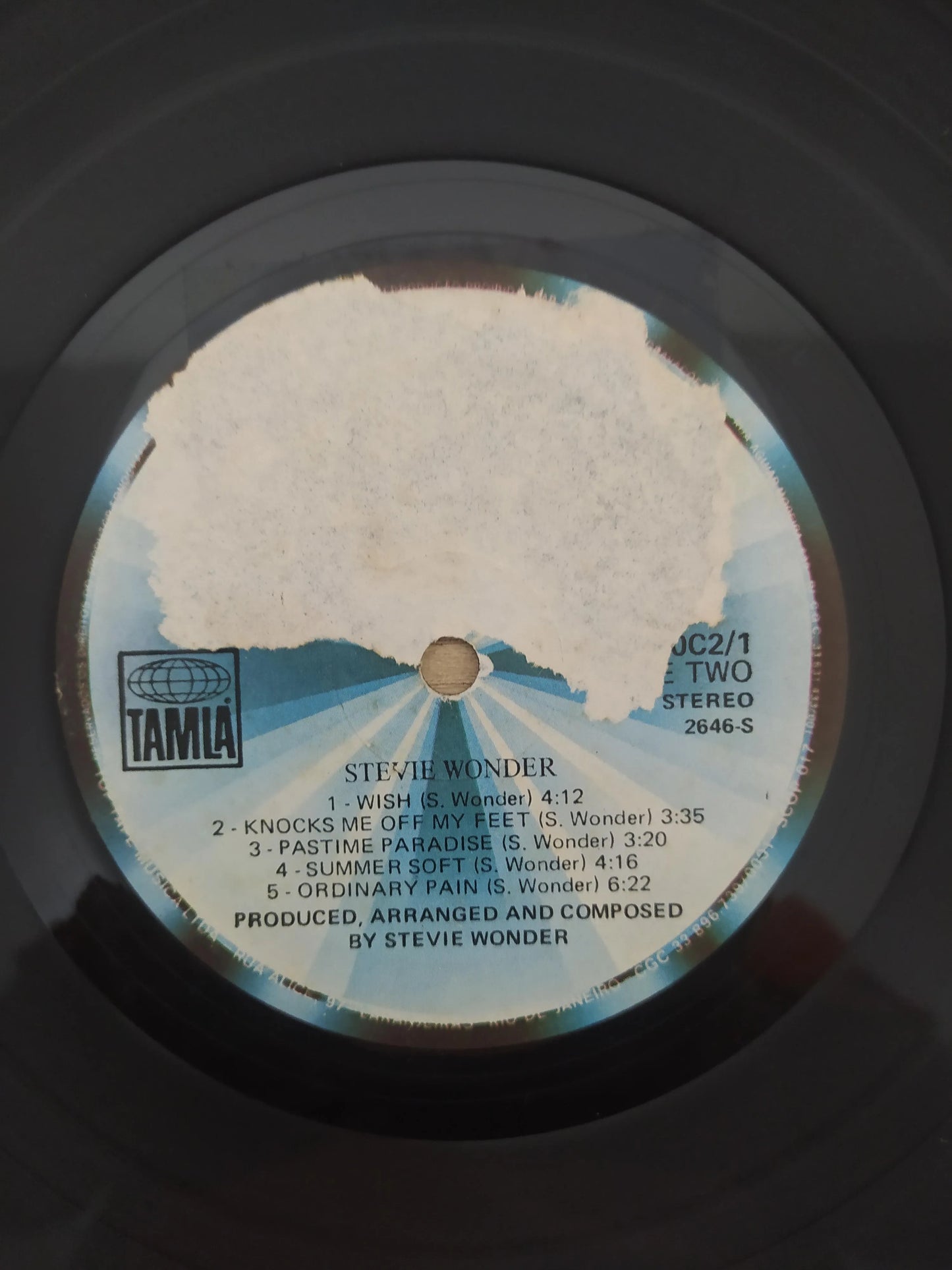Lp Vinil Stevie Wonder Songs In The Key Life Completo Leia