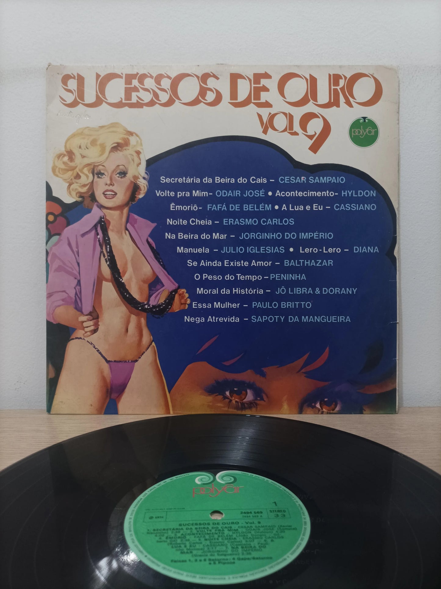 Lp Vinil Sucessos De Ouro Vol. 9