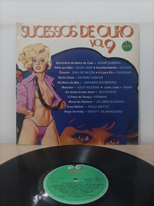 Lp Vinil Sucessos De Ouro Vol. 9